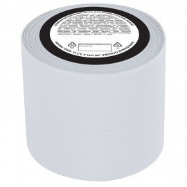 Клейкая лента бордюрная для ванны и кухни 60 мм х 3,2 м, белая, акриловая основа, WBZ, 700429