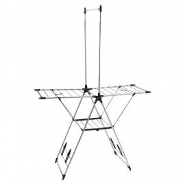 Сушилка напольная для белья раскладная 6 зон сушки, 18 метров, LAIMA HOME GRANDIOSE STAR, 700474