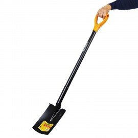 Лопата прямоугольная стальная 19х27см L=115см черенок сталь V-ручка, RABBITEX "strong, 700480