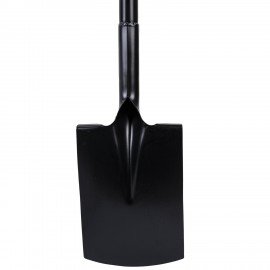Лопата прямоугольная стальная 19х27см L=115см черенок сталь V-ручка, RABBITEX "strong, 700480
