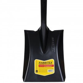 Лопата совковая цельнометаллическая 23х28см, L=150см, черенок сталь, RABBITEX "long h, 700481