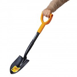 Лопата авто, туризм штыковая 15х20см L=70см черенок сталь V-ручка RABBITEX "strong me, 700483