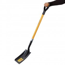 Лопата совковая стальная 23х28см L=115см черенок стекловолокно V-ручка RABBITEX "fibe, 700484