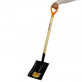 Лопата совковая стальная 19х27см, L=115см, деревянный черенок, V-ручка, RABBITEX "sta, 700487