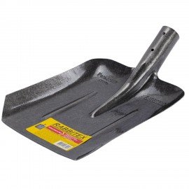 Лопата совковая без черенка 22х35см, ребра жесткости, рельсовая сталь, RABBITEX "rail, 700488
