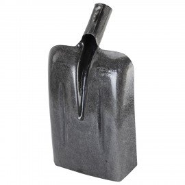 Лопата совковая без черенка 22х35см, ребра жесткости, рельсовая сталь, RABBITEX "rail, 700488