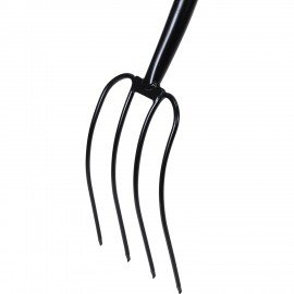 Вилы садовые цельнометаллические 22х30см, L=150см, черенок сталь, RABBITEX "long hand, 700489