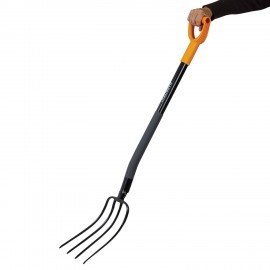 Вилы садовые стальные 22х30см, L=120см, черенок сталь V-ручка, RABBITEX "strong metal, 700490