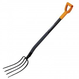 Вилы садовые стальные 22х30см, L=120см, черенок сталь V-ручка, RABBITEX "strong metal, 700490