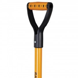 Вилы копальные стальные 19х28см L=115см черенок стекловолокно V-ручка, RABBITEX "fibe, 700491