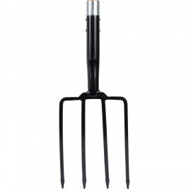 Вилы копальные стальные 19х28см L=115см черенок стекловолокно V-ручка, RABBITEX "fibe, 700491