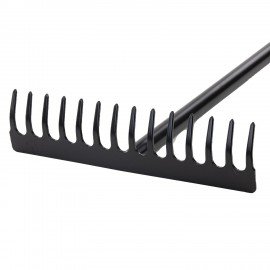Грабли 14 зубьев цельнометаллические 35х10см, L=150см, черенок сталь, RABBITEX "long, 700493