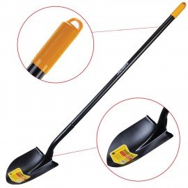 Лопата штыковая цельнометаллическая 22х28см, L=150см, черенок сталь, RABBITEX "long h, 700497