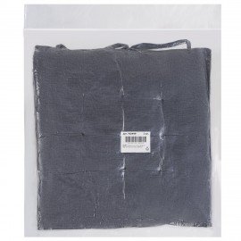 Подушка на стул "РОГОЖКА", 40x40см, полиэстер, серая, PRIMILA LUX, 700499