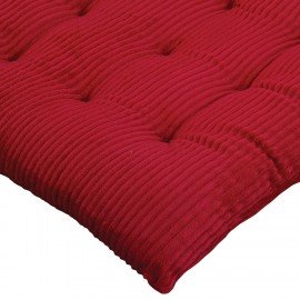 Подушка на стул "ВЕЛЬВЕТ" 38х38см, полиэстер, бордовая, PRIMILA CLASSIC,700507