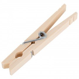 Прищепки бельевые 8,4 см, КОМПЛЕКТ 20 штук, дерево, PRIMILA WOOD, 700513