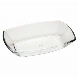 Блюдо, 120х180 мм, КОМПЛЕКТ 2 штуки, стекло, PASABAHCE "ТОКИО", фирменная подарочная упаковка, 54942