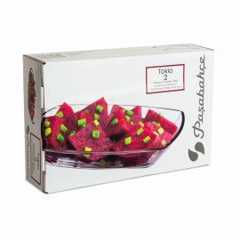 Блюдо, 120х180 мм, КОМПЛЕКТ 2 штуки, стекло, PASABAHCE "ТОКИО", фирменная подарочная упаковка, 54942