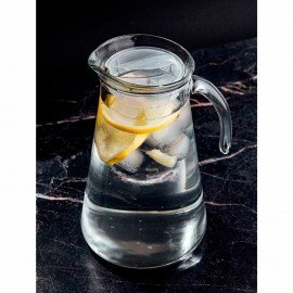 Кувшин прозрачный с крышкой, объем 1500 мл, стекло, PASABAHCE "ФЕРАХ", фирменная подарочная упаковка, 80353