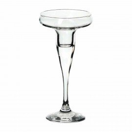 Подсвечник, 170 мм, КОМПЛЕКТ 2 штуки, стекло, PASABAHCE "БЕЙЗИК", фирменная подарочная упаковка, 44021