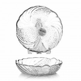 Тарелка глубокая, 160 мм, стекло, PASABAHCE "ПАПИЙОН", 10275СЛ1