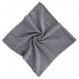Салфетки из МИКРОФИБРЫ 30 х 30 см, GRAY, big pack, КОМПЛЕКТ 10 штук, 180 г/м2, LAIMA HOME, 700609