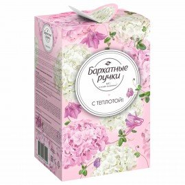 Подарочный набор БАРХАТНЫЕ РУЧКИ: крем для рук "Питательный" 80 мл + крем для рук "Ночной восстанавливающий" 80 мл