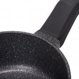 Ковш 1,6 л с крышкой и ручкой, пятислойное антипригарное покрытие, ГАРДАРИКА "Орион", 1616-04-10, 1616-18-10
