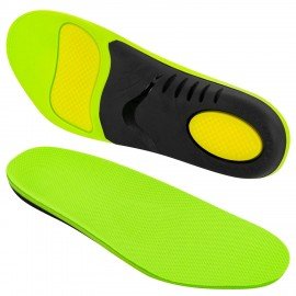 Стельки для кроссовок СПОРТИВНЫЕ КАРКАСНЫЕ, материал PU PRO SPORT, размер RU 40-41 / EU 41-42, с линиями выреза, SHEGRA (ШЕГРА), 700767