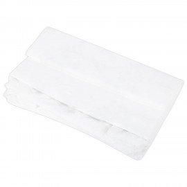 Пакет "майка" КОМПЛЕКТ 100 штук, 28+15х55, ПНД белый, 15 мкм, LAIMA, 700787