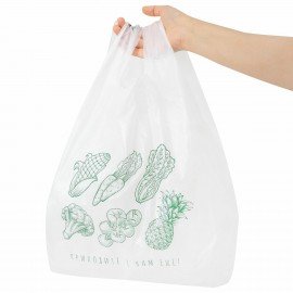 Пакет "майка" КОМПЛЕКТ 100 штук, 30+15х55, ПНД "Приходите еще", 15 мкм, LAIMA, 700794