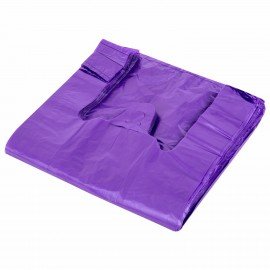 Пакет "майка" КОМПЛЕКТ 100 штук, 25+13х44, ПНД фиолетовый, 13 мкм, LAIMA, 700795