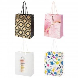 Пакет подарочный (1 штука) 18х10х23см (M) "Everyday Collection", ассорти, фольга, ЗОЛОТАЯ СКАЗКА, 700807