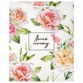 Пакет подарочный (1 штука) 26х13х32см (L) "Woman Collection", ассорти, фольга, ЗОЛОТАЯ СКАЗКА, 700814