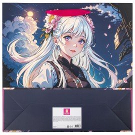 Пакет подарочный (1 штука) 30х10х30см "Anime", ассорти, ламинированный, ЗОЛОТАЯ СКАЗКА, 700833