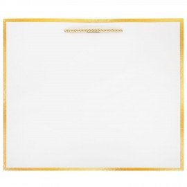 Пакет подарочный (1 штука) 35x10x30см "Golden Edge", с лентой, ЗОЛОТАЯ СКАЗКА, 700861