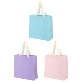 Пакет подарочный НАБОР 3 штуки 20х8х20см "Pastel Mix", крафт, ЗОЛОТАЯ СКАЗКА, 700862