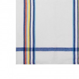 Салфетка вафельная универсальная ХЛОПОК 40 х 64 см, цветная полоска, ассорти, BOOMHOUSE, 700884