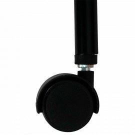 Вешалка для плечиков "Радуга-2", 1520х820х390 мм, передвижная, металл, белая, ВНП 299 Б