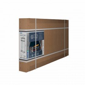 Гардеробная система BASIC G60, 2050х640х450 мм, 3 полки, 1 штанга, графит, S70299913515