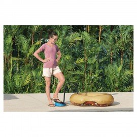 Насос ножной 1,4л/цикл, 28х19см, шланг с 3-мя насадками, BESTWAY,62004