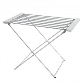 Сушилка для белья электрическая, напольная, раскладная, алюминиевая, нагрев 60°С, LAIMA HOME, 700977