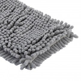 Швабра с флаундером 50 см, черенок 75-130 см, МОП микрофибра СИНЕЛЬ (ТИП К), PERKLIN, 700983