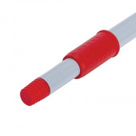 Швабра с флаундером 50 см, черенок 75-130 см, МОП микрофибра СИНЕЛЬ (ТИП К), PERKLIN, 700983