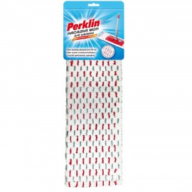 Насадка МОП плоская для швабры/держателя 50 см, микрофибра/абразив (ТИП К), PERKLIN, 700985