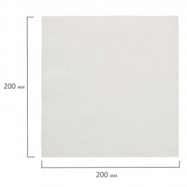 Салфетки СУПЕРВПИТЫВАЮЩИЕ универсальные 80 штук 20 х 20 см, диспенсер, 100% ВИСКОЗА, LAIMA, 700993