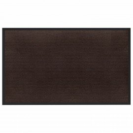 Коврик придверный 90х150см КОРИЧНЕВЫЙ влаго-грязезащитный 300гр/м2, рубчик, PRIMILA S, 701017