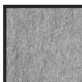 Коврик придверный 40х60см СЕРЫЙ влаго-грязезащитный 300гр/м2 мелкий рубчик PRIMILA ST, 701018