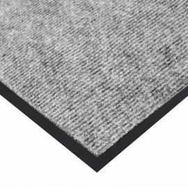 Коврик придверный 40х60см СЕРЫЙ влаго-грязезащитный 300гр/м2 мелкий рубчик PRIMILA ST, 701018