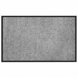 Коврик придверный 80х120см СЕРЫЙ влаго-грязезащитный 300гр/м2 мелкий рубчик PRIMILA S, 701020